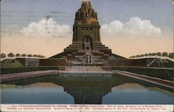 Das Völkerschlachtdenkmal zu Leipzig Postcard