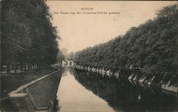 Der Kanal von der Cornelius-Brücke gesehen Postcard