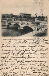 National gallery and Frederick Bridge Postcard