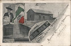 Chapel / Reuben the Guide / Boundary Monument / Custom House Postcard