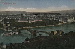 Coblenz am Rhein. Postcard