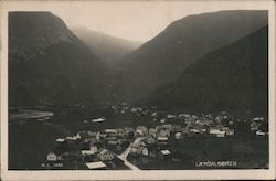 Lærdalsoren Norway Postcard