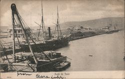Rade de Suez Postcard