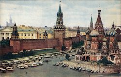 The Kremlin and Saint Basil's Cathedral Postcard