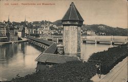 Kapellbrücke and Wasserturm Postcard