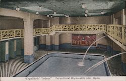 Engel Bath, Indoor - Fujiya Hotel, Miyanoshita Spa Postcard