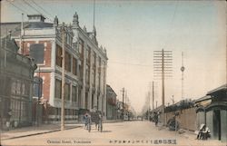 View of Oriental Hotel Postcard