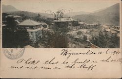 1901 Miyanoshita Onsen Hotel Postcard