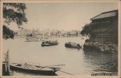 V 27 (SUMIDA) RIVER TOKYO Postcard