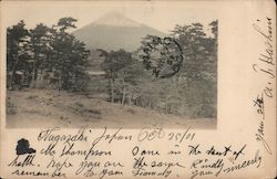 View of Mt. Fuji Postcard