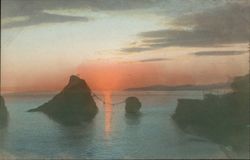 A beautiful sunset Postcard