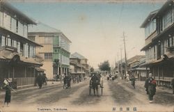 Yoshiwara Pleasure District Yokohama, Japan Postcard Postcard Postcard