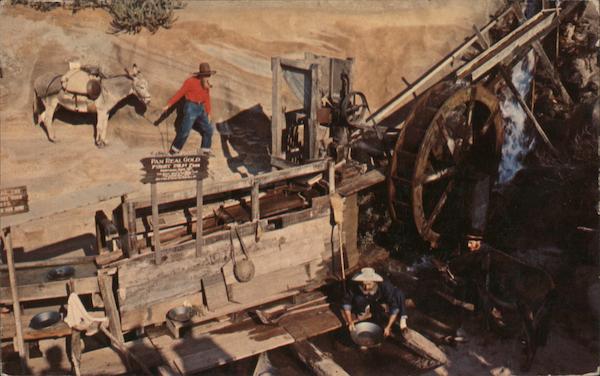 The Gold Mine in Ghost Town Buena Park California Knott's Berry Farm