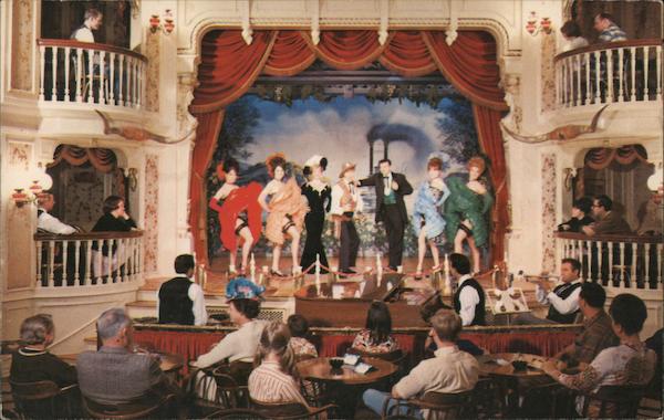 Golden Horseshoe Revue, Disneyland Anaheim California