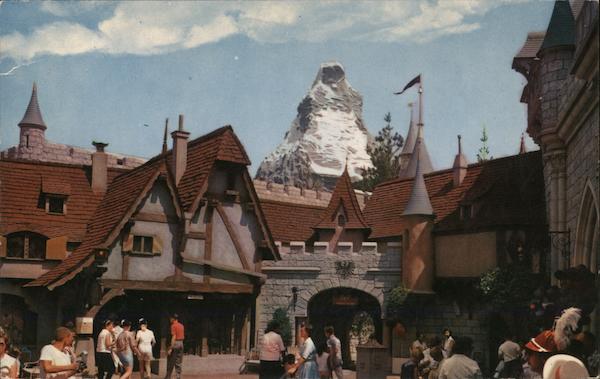 Disneyland Swiss Village, Matterhorn Anaheim California