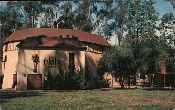 Old Globe Theatre in Balboa Park San Diego California