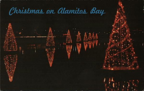 Christmas on Alamitos Bay Long Beach California