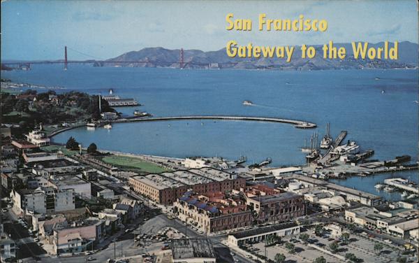 Aerial View of San Francisco Bay California