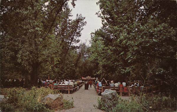 St Elizabeth's Summer Outdoor Church Guerneville California