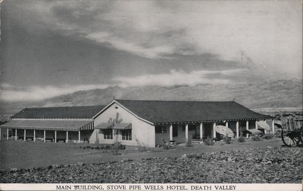 Main Building, Stove Pipe Wells Hotel Death Valley California