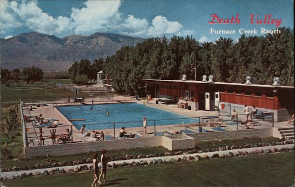 Furnace Creek Ranch Death Valley Ca Postcard