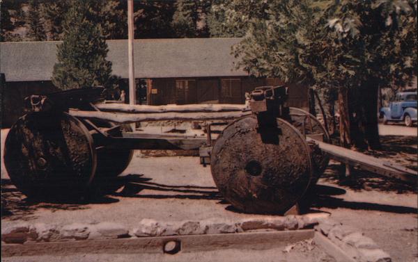 Old Wagon, Oakland Recreation Department, Feather River Family Camp Quincy California