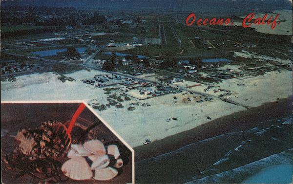 Aerial View Oceano California Max Mahan