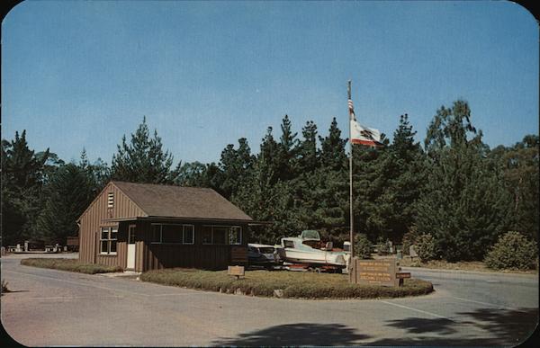 Entrance to Morro Bay State Park California