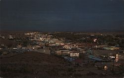 Barstow's long Main Street Postcard