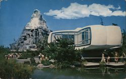 House of the Future - Tomorrowland at Disneyland Postcard