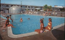 Cosmic Age Lodge Postcard