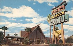 Akua Motor Hotel Postcard