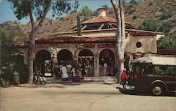 Entrance to Bird Park Postcard