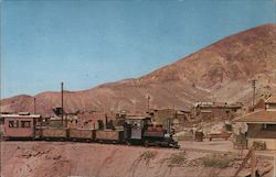 Calico and Odessa Railroad, Calico Ghost Town Postcard