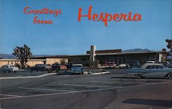 Greetings from Hesperia - Hesperia Inn California Postcard Postcard Postcard