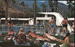 Arrowhead Springs Cabana Pool San Bernardino, CA Postcard Postcard Postcard