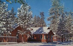 Henry's Cottages at Big Bear Lake Postcard
