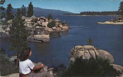 Big Bear Lake California Postcard Postcard Postcard