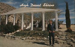 Desert Christ Shrine Yucca Valley, CA Postcard Postcard 