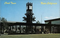 Paul R. Gore Clock Tower, Parkway Mall Postcard