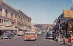 Street scene Postcard