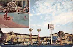 City Center Motel Second St. at Reed San Jose, CA Postcard Postcard Postcard