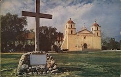 Santa Barbara Mission Postcard