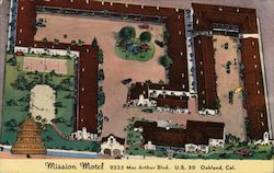 Mission Motel Postcard