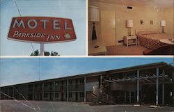 Parkside Inn Motel Postcard
