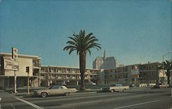 Downtown Travel Lodge Long Beach, CA Postcard Postcard Postcard