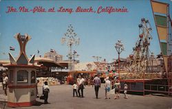 The Nu-Pike Amusement Zone Postcard