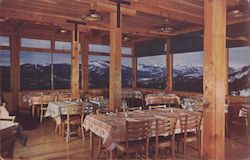 Nyack Lodge - Dining room Postcard