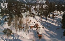 Ski Lift Postcard