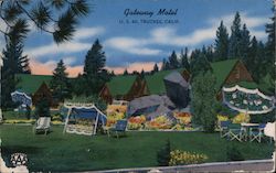 Gateway Motel - U.S. 40 Postcard